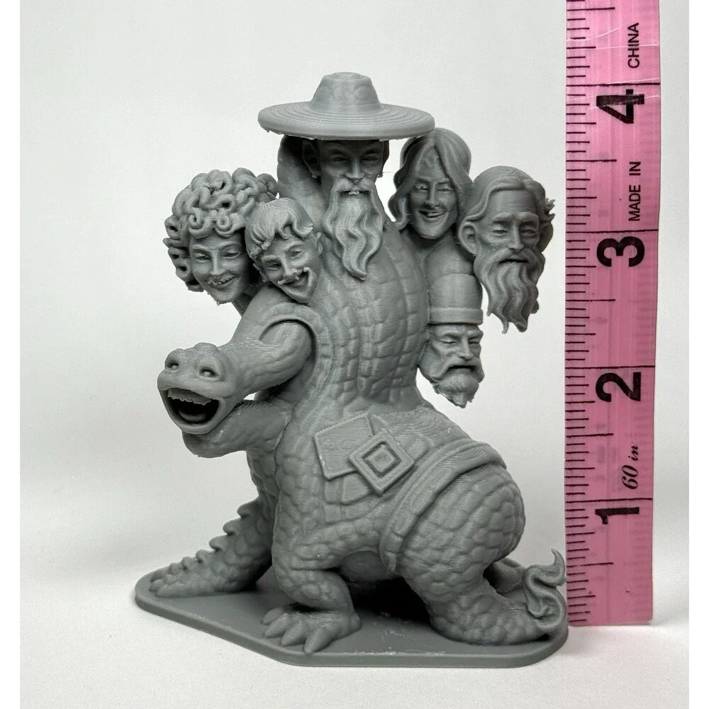 The Seven Faces Of Dr. Lao (1964) Multi Headed Monster Toy Paintable Toy